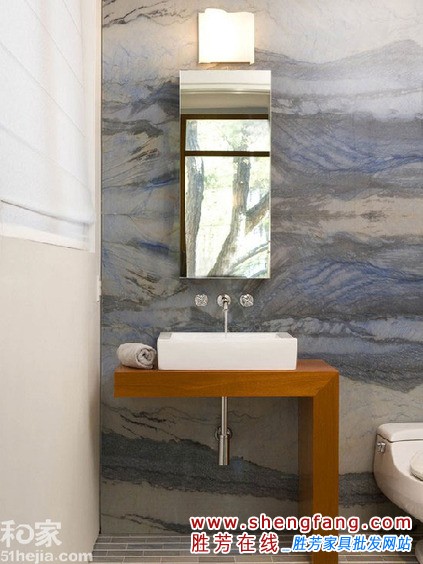 大理石打造奢华卫浴间