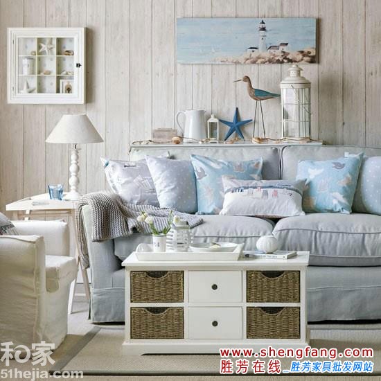 欧式地中海风格客厅欣赏