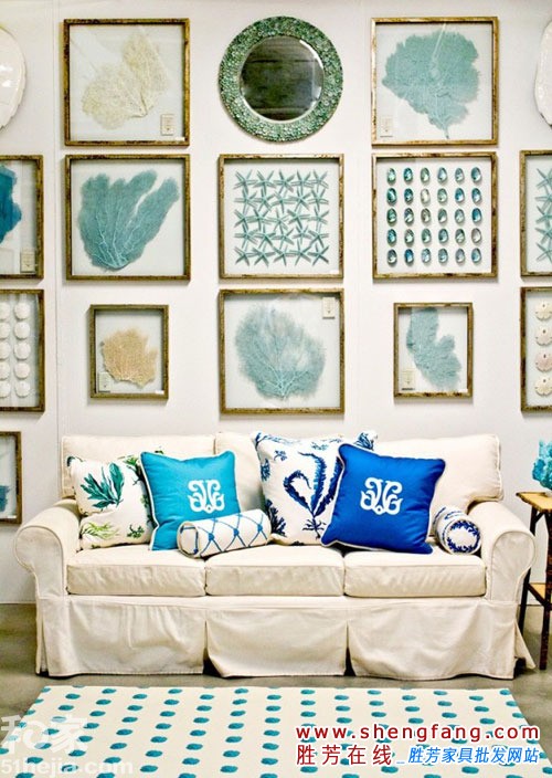 欧式地中海风格客厅欣赏