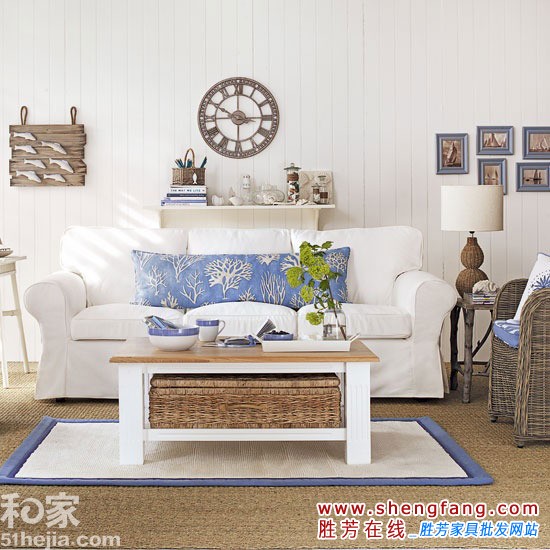 欧式地中海风格客厅欣赏