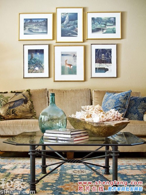 欧式地中海风格客厅欣赏