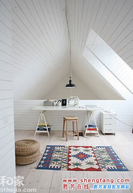 阁楼改造成书房的方法