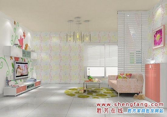 突显青春风格的客厅设计