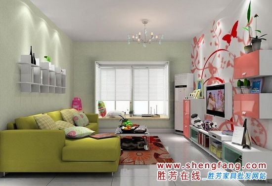 突显青春风格的客厅设计