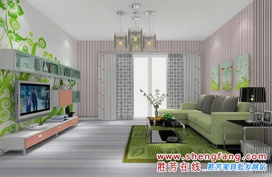 突显青春风格的客厅设计