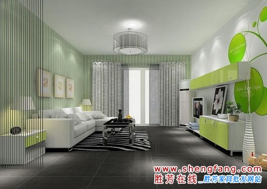 突显青春风格的客厅设计