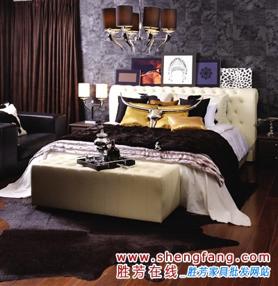 打造超酷的时尚卧室