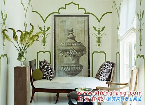 充满的春天气息的装修效果