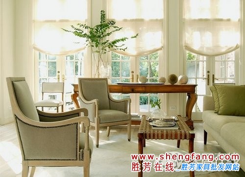 充满的春天气息的装修效果