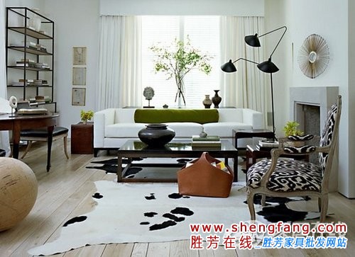 充满的春天气息的装修效果