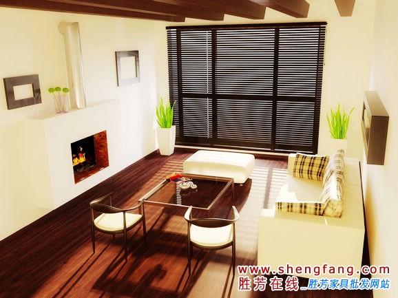 冷暖色调的交错家居搭配