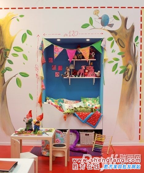 创意打造“迷你儿童房”