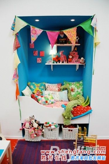 创意打造“迷你儿童房”