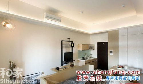 26平米超小户型单身公寓装修方案