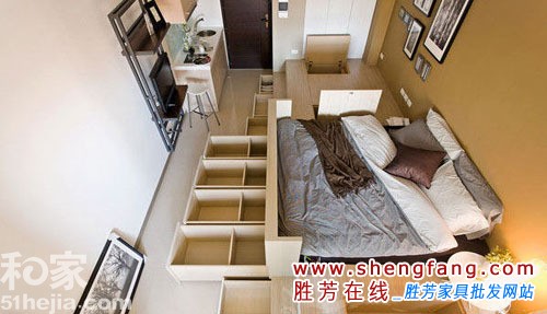 26平米超小户型单身公寓装修方案