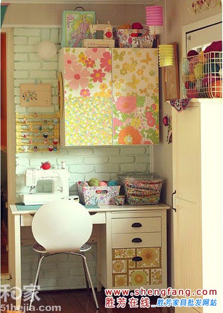 不规则空间打造休闲工作室