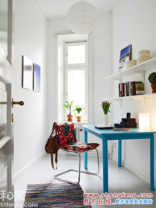 不规则空间打造休闲工作室