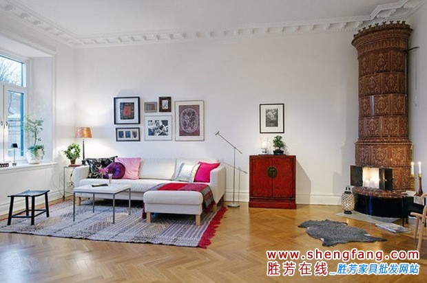 小居室气质客厅打造方案