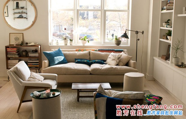 小居室气质客厅打造方案