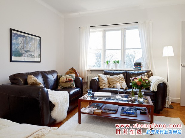 小居室气质客厅打造方案