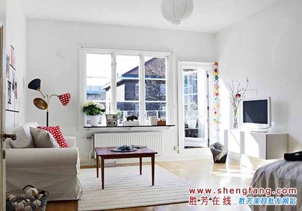 小居室气质客厅打造方案