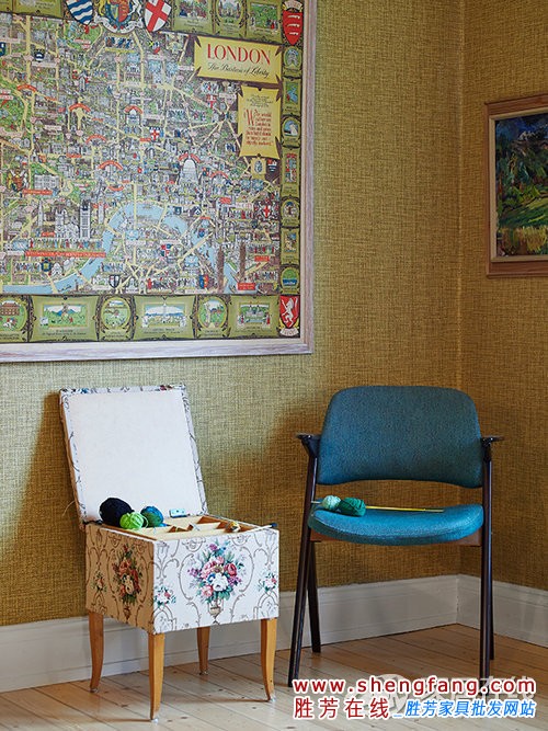 小户型装出奢华复古范