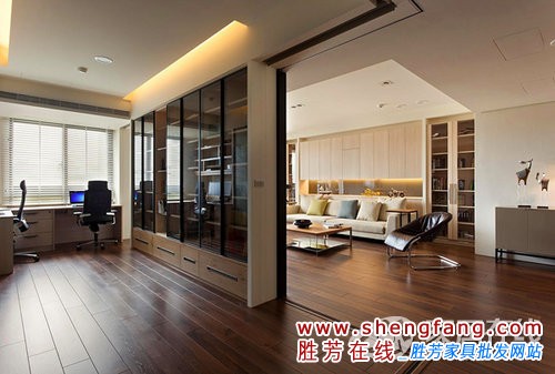 浅咖色调家居展现时尚浪漫