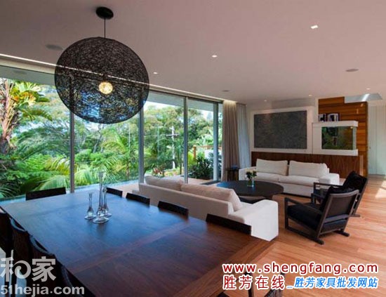 大气开放式客厅设计方案