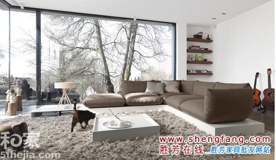 大气开放式客厅设计方案