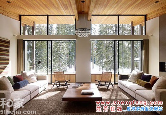 大气开放式客厅设计方案