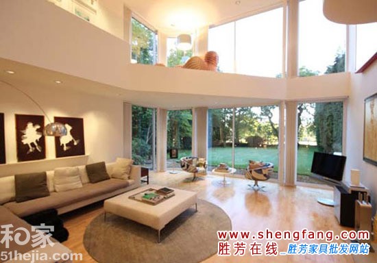 大气开放式客厅设计方案