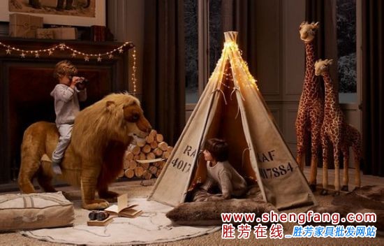 森林主题儿童房设计方案