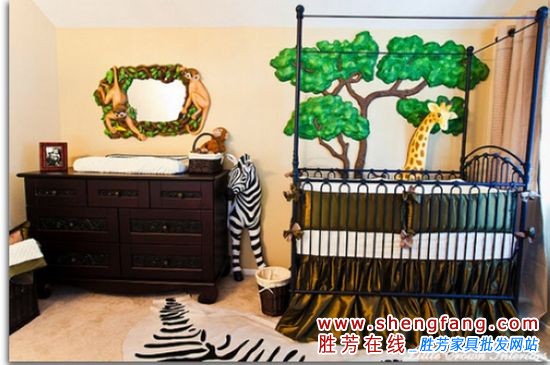 森林主题儿童房设计方案