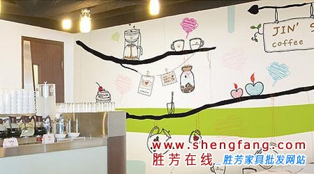 打造漫画风背景墙设计