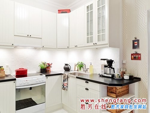 54平米家居黑白色彩搭配欣赏