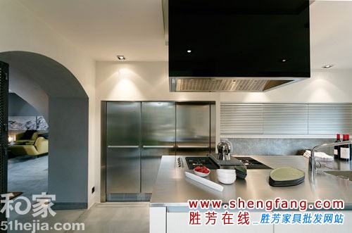 不同材质装点时尚空间