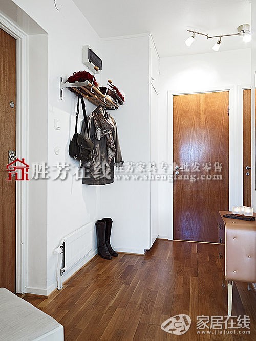 54平米紧凑型单身公寓装修欣赏