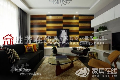 用色彩搭配时尚小家