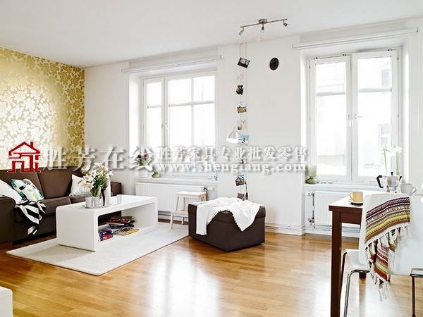 40平北欧风单身公寓