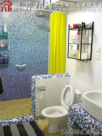 老房改造变身蓝色清爽家