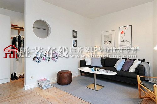 50平米现代田园风装修