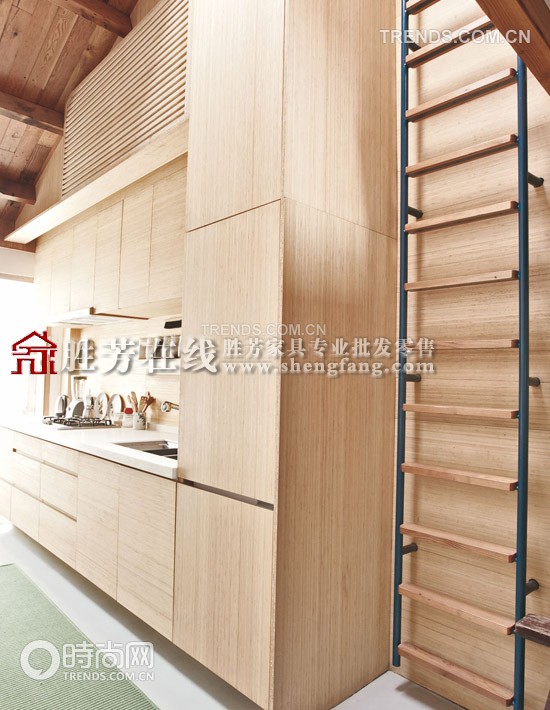 50平小户型全木质家居装修