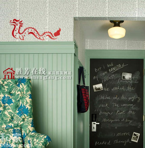 黑色背景墙 营造不一样的家居空间