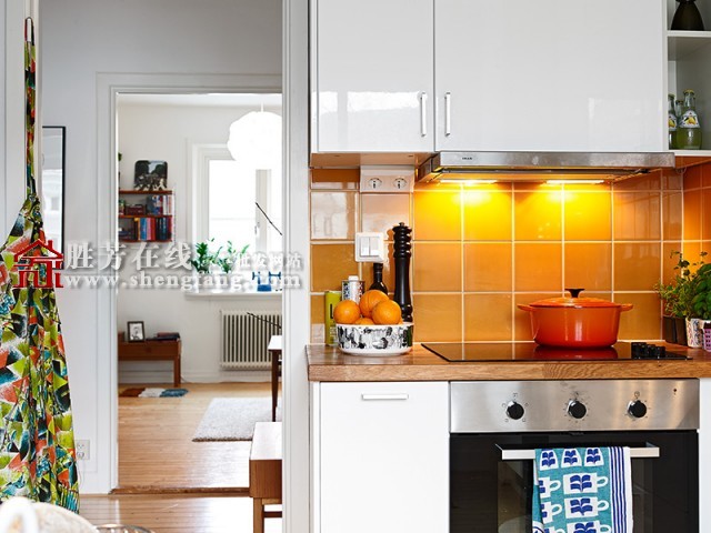 53平米蔚蓝春色的公寓