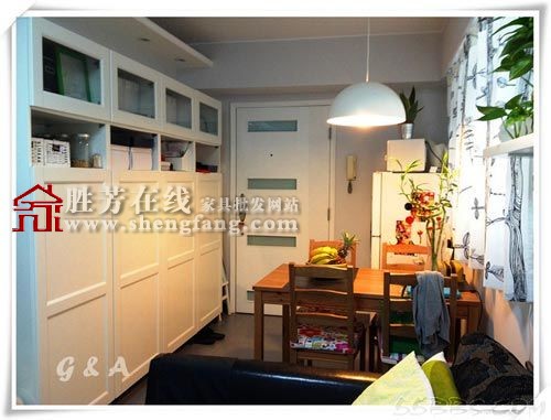 60平三居小户型设计