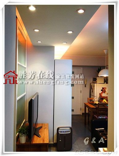 60平三居小户型设计