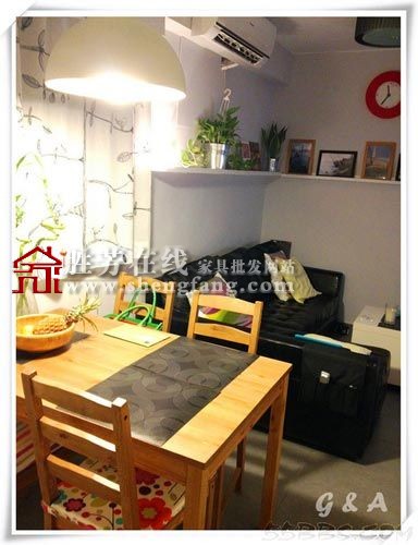 60平三居小户型设计