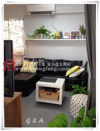 60平三居小户型设计