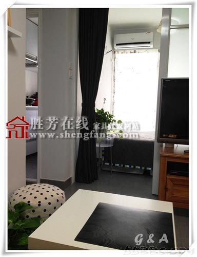 60平三居小户型设计