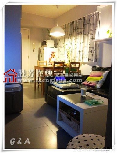 60平三居小户型设计